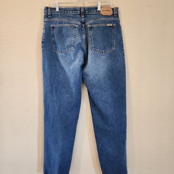 Vintage Levi Strauss Relaxed Fit Tapered Leg Medium Wash Women's Jeans Pants - Picture 10 of 11